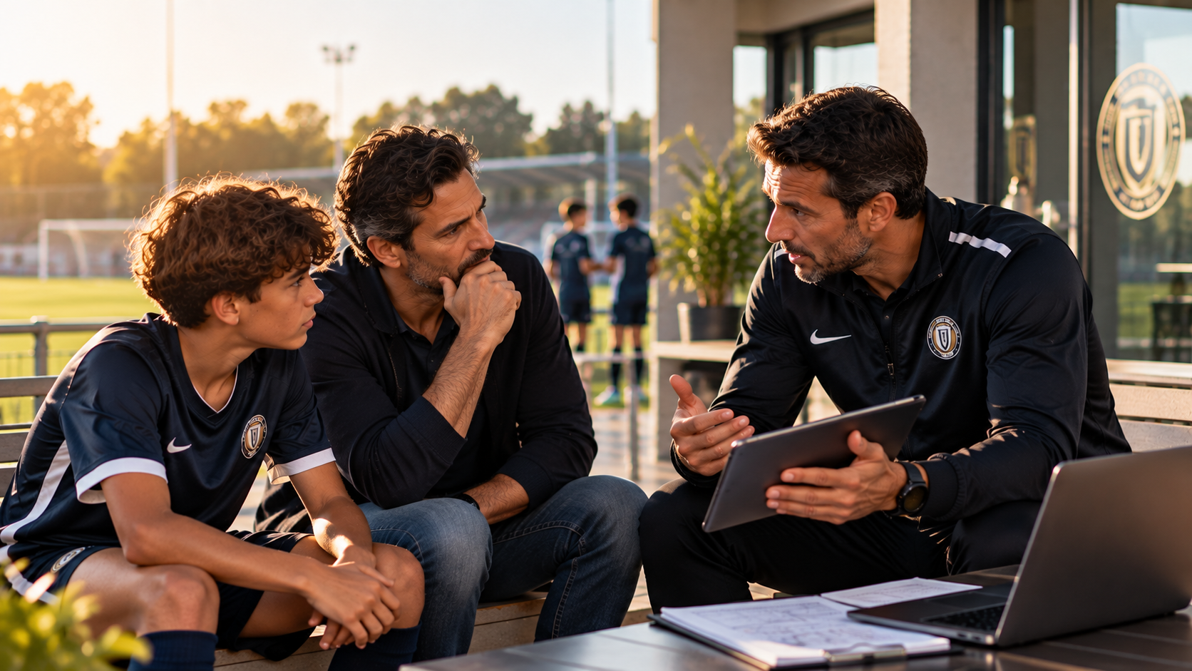 Réunion de professionnels du football